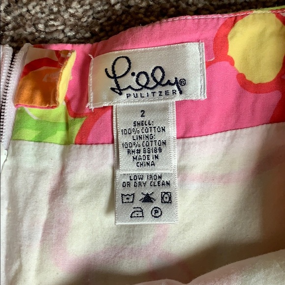 Lily Pulitzer flare skirt - Picture 2 of 4